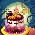 Halloween torta sütés