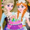 Ariel esküvői tortája